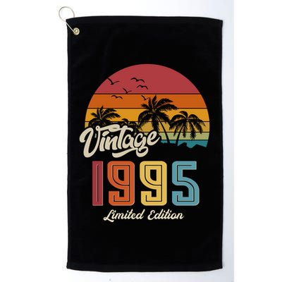 Tropical 30th Birthday Vintage 1995 Limited Edition Golf Towel