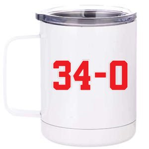 Trump 34 Counts Trump 34 Trump Guilty Trump Guilty 34 Counts 12 oz Stainless Steel Tumbler Cup