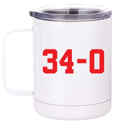 Trump 34 Counts Trump 34 Trump Guilty Trump Guilty 34 Counts 12 oz Stainless Steel Tumbler Cup