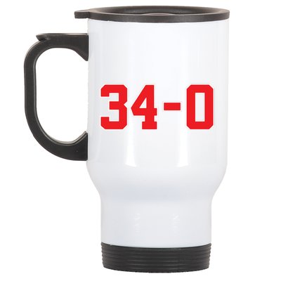 Trump 34 Counts Trump 34 Trump Guilty Trump Guilty 34 Counts Stainless Steel Travel Mug