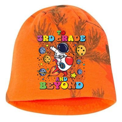 To 3rd Grade And Beyond Third Grade Astronaut Back To School Kati - Camo Knit Beanie