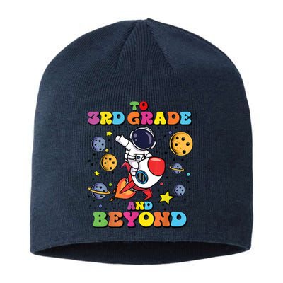 To 3rd Grade And Beyond Third Grade Astronaut Back To School Sustainable Beanie