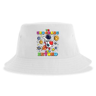 To 3rd Grade And Beyond Third Grade Astronaut Back To School Sustainable Bucket Hat