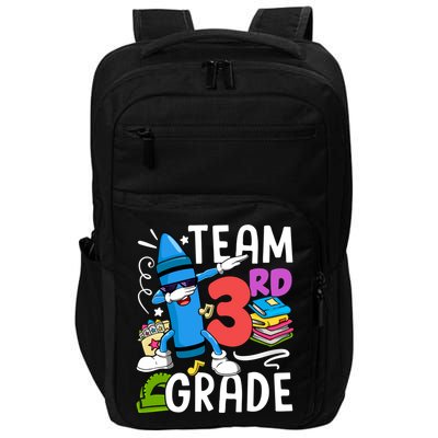 Team 3Rd Grade Cute Third Grade Teacher Gift Impact Tech Backpack