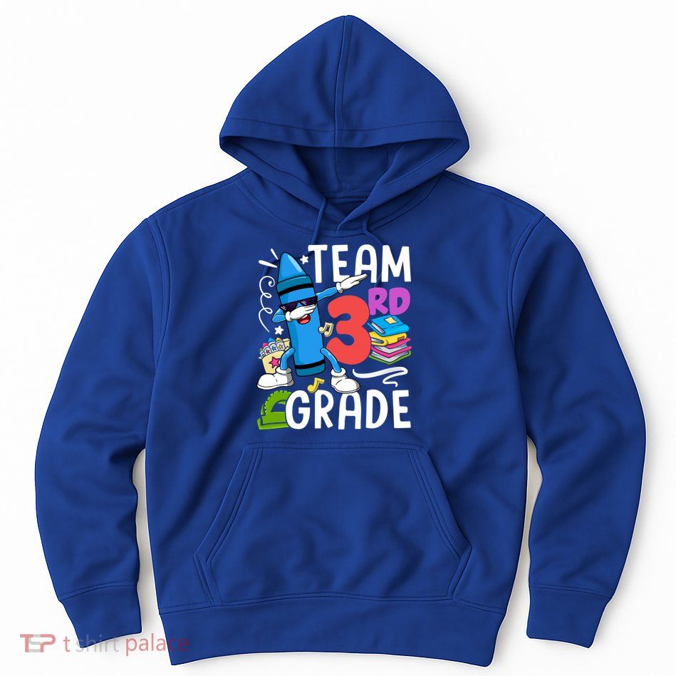 Team 3Rd Grade Cute Third Grade Teacher Gift Hoodie