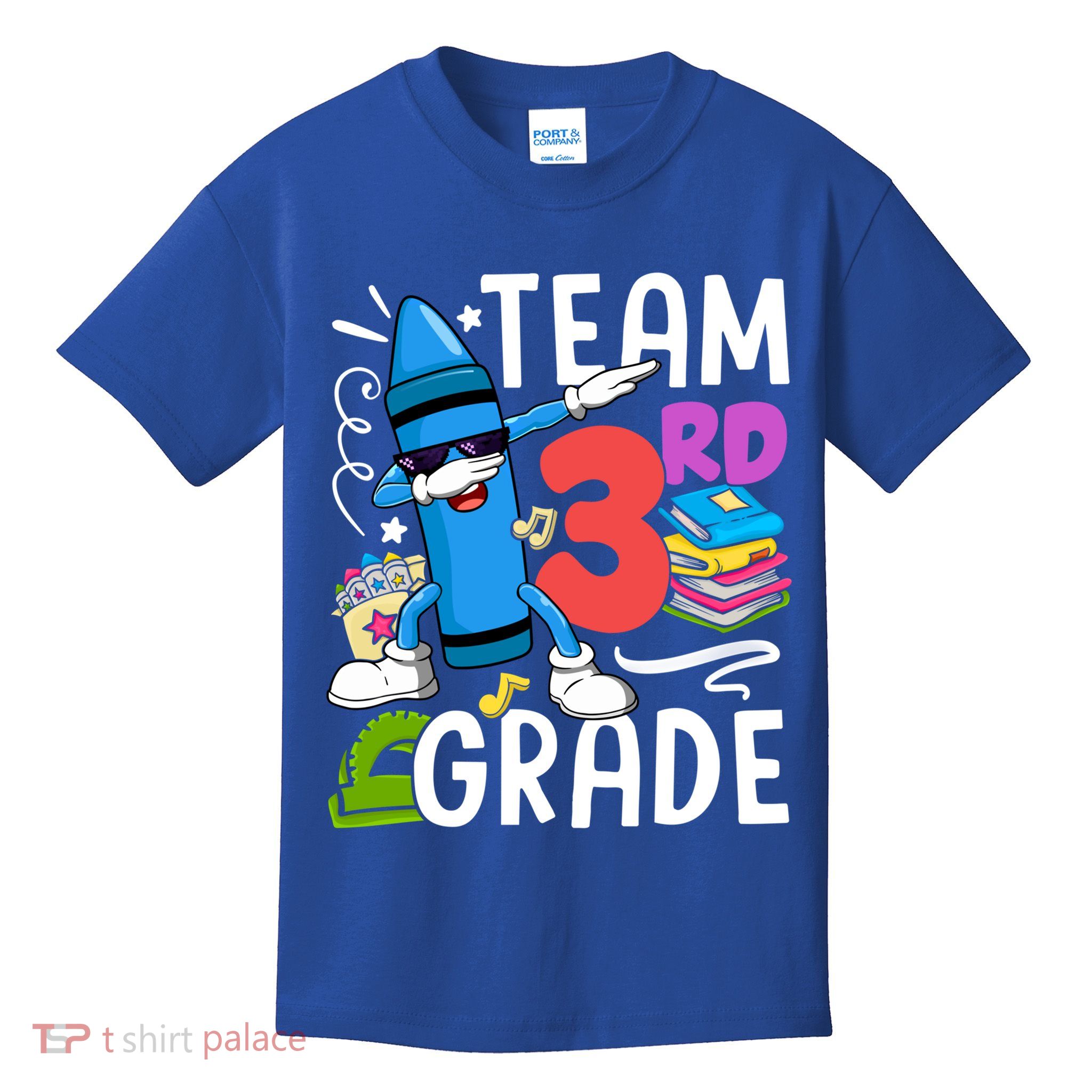 Team 3Rd Grade Cute Third Grade Teacher Gift Kids T-Shirt