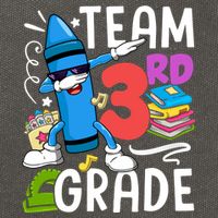 Team 3Rd Grade Cute Third Grade Teacher Gift Cotton Canvas Backpack