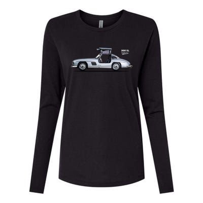 The 300 Sl Gullwing Womens Cotton Relaxed Long Sleeve T-Shirt