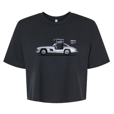 The 300 Sl Gullwing Bella+Canvas Jersey Crop Tee