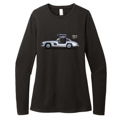 The 300 Sl Gullwing Womens CVC Long Sleeve Shirt