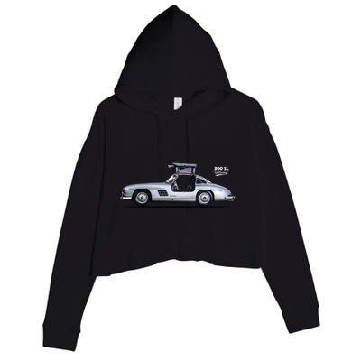 The 300 Sl Gullwing Crop Fleece Hoodie