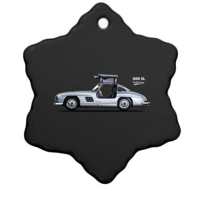 The 300 Sl Gullwing Ceramic Star Ornament