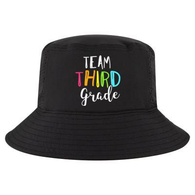 Team 3rd Third Grade Teacher Back To School Cool Comfort Performance Bucket Hat