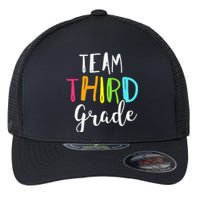 Team 3rd Third Grade Teacher Back To School Flexfit Unipanel Trucker Cap