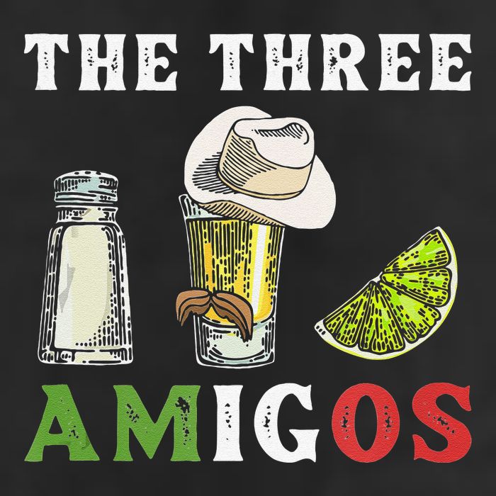 The 3 Three Amigos Funny Salt Tequila & Lime Fiesta Adult Drive Performance Visor