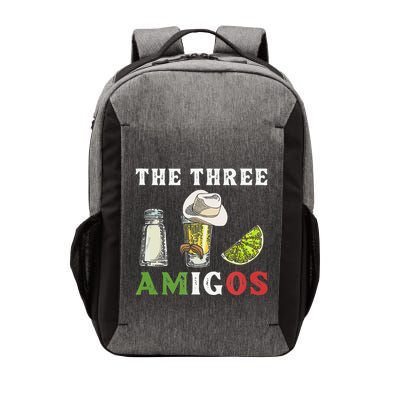 The 3 Three Amigos Funny Salt Tequila & Lime Fiesta Vector Backpack