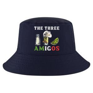 The 3 Three Amigos Funny Salt Tequila & Lime Fiesta Cool Comfort Performance Bucket Hat