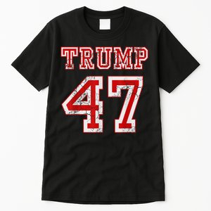 Trump 47 2024 Election Republican Conservative Tall T-Shirt