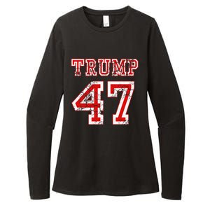 Trump 47 2024 Election Republican Conservative Wo Womens CVC Long Sleeve Shirt