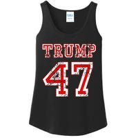 Trump 47 2024 Election Republican Conservative Wo Ladies Essential Tank