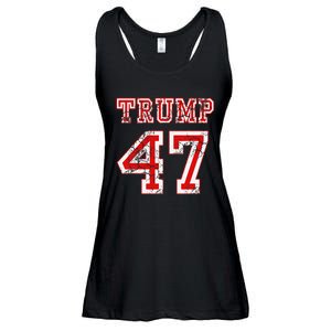 Trump 47 2024 Election Republican Conservative Wo Ladies Essential Flowy Tank