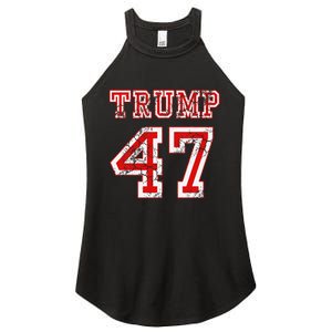 Trump 47 2024 Election Republican Conservative Wo Women's Perfect Tri Rocker Tank