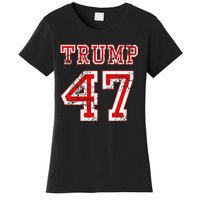 Trump 47 2024 Election Republican Conservative Wo Women's T-Shirt