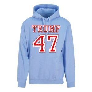 Trump 47 2024 Election Republican Conservative Unisex Surf Hoodie