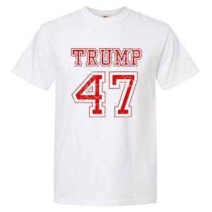 Trump 47 2024 Election Republican Conservative Garment-Dyed Heavyweight T-Shirt