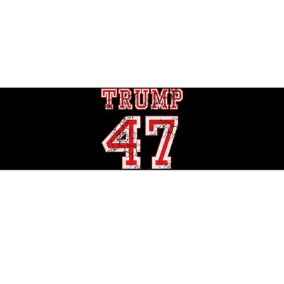 Trump 47 2024 Republican Conservative Women Bumper Sticker