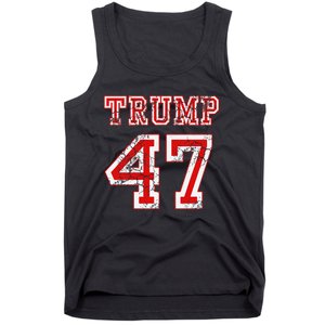 Trump 47 2024 Election Republican Conservative Tank Top