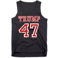 Trump 47 2024 Election Republican Conservative Tank Top