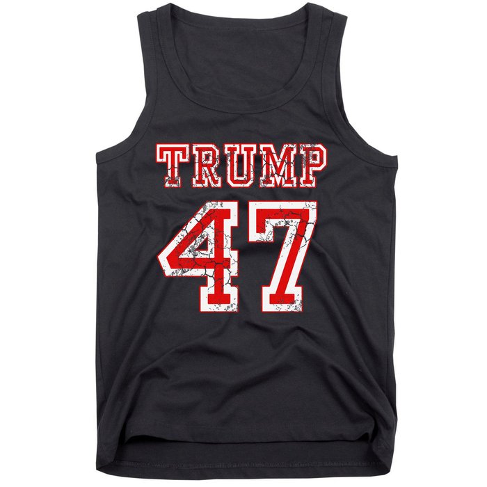 Trump 47 2024 Election Republican Conservative Tank Top