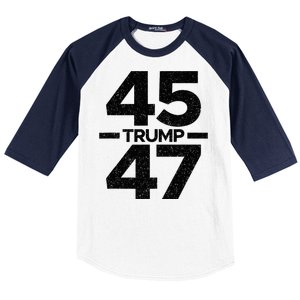 Trump 45 47 Trump 2024 Baseball Sleeve Shirt