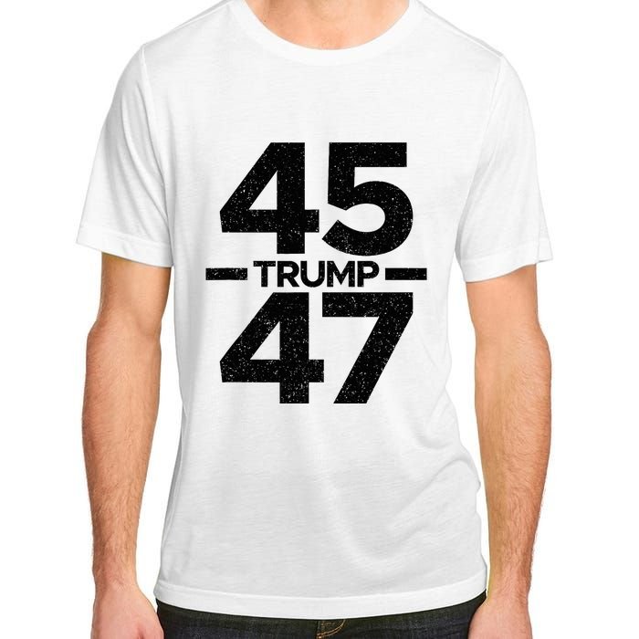 Trump 45 47 Trump 2024 Adult ChromaSoft Performance T-Shirt