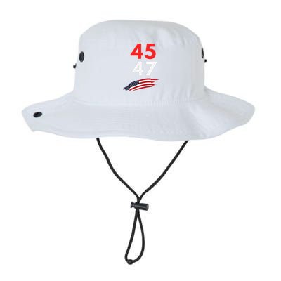 Trump 45 47 Usa Flag Graphic Legacy Cool Fit Booney Bucket Hat