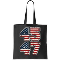 Trump 45 47 2024 President Vintage Tote Bag