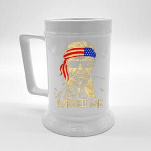 Trump 45 47 Missed Me President 2024 Beer Stein