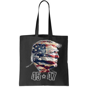 Trump 45 47 Presidential Election Winner Inauguration Tote Bag