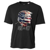 Trump 45 47 Presidential Election Winner Inauguration Cooling Performance Crew T-Shirt