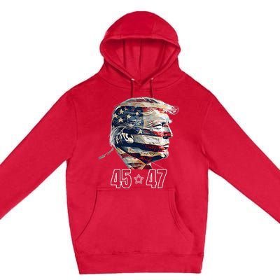 Trump 45 47 Presidential Election Winner Inauguration Premium Pullover Hoodie