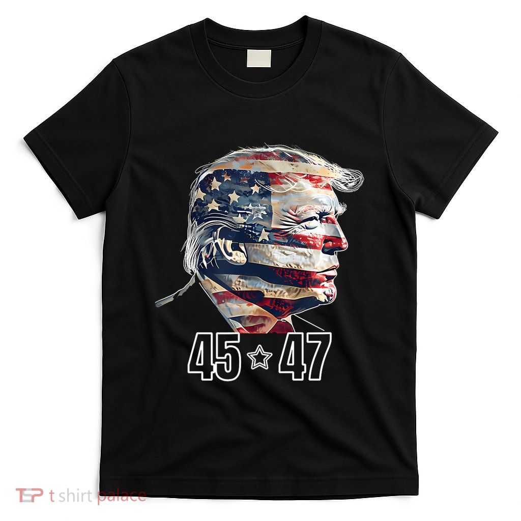 Trump 45 47 Presidential Election Winner Inauguration T-Shirt