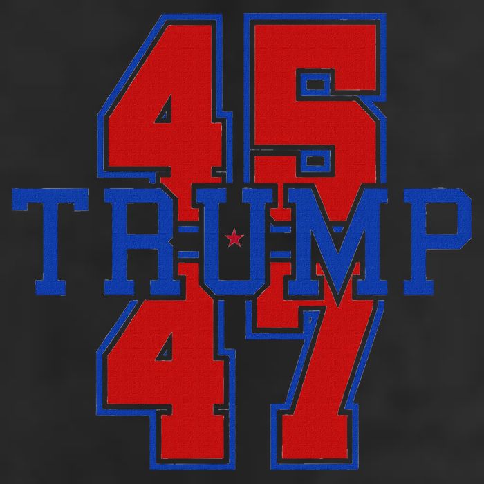 Trump 45 47 7 Panel Mesh Trucker Snapback Hat