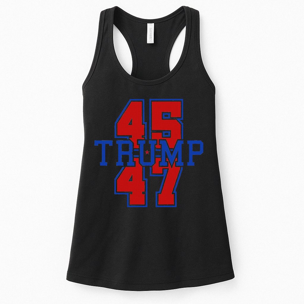 Trump 45 47 Womens Tank Top