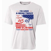 Trump 45 47 ID Love A Mean Tweet Cooling Performance Crew T-Shirt