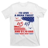 Trump 45 47 ID Love A Mean Tweet T-Shirt