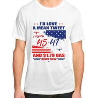 Trump 45 47 ID Love A Mean Tweet Adult ChromaSoft Performance T-Shirt