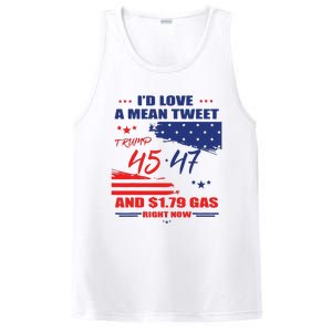 Trump 45 47 ID Love A Mean Tweet PosiCharge Competitor Tank