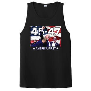 Trump 45 – 47 America First PosiCharge Competitor Tank