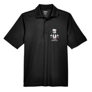 Trump 4 47 Fist Pump Middle Finger You Missed Men's Origin Performance Piqué Polo